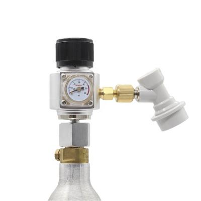 China Good Quality Wholesale Customized Beer CO2 Gas Regulator Cheap High Pressure CO2 Gas Beer Regulator With Gauge for sale