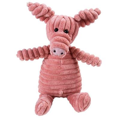 China Sincerely Factory Corduroy Directly Supply Pet Toys Stuffed Plush Dog Toys for sale