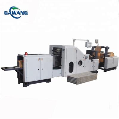 China Factory Machines To Make Cement Paper Bags / Kraft Paper Bag Making Machine / Food Paper Bag Machine for sale