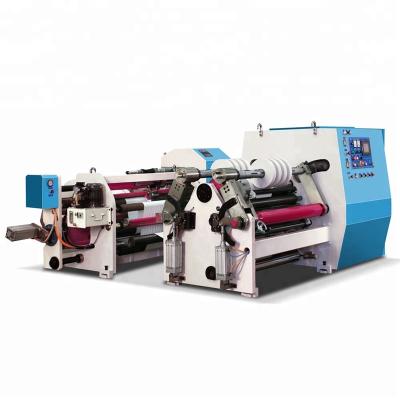 China Factory Jumbo Roll Automatic Tissue Paper Rewinding Thin Paper Slitting Machine for sale