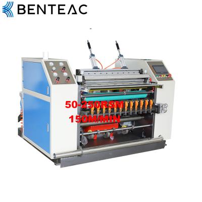 China Slitting machine-factory thermal paper tape slitting machine small paper elephant roll paper slitting machine for sale