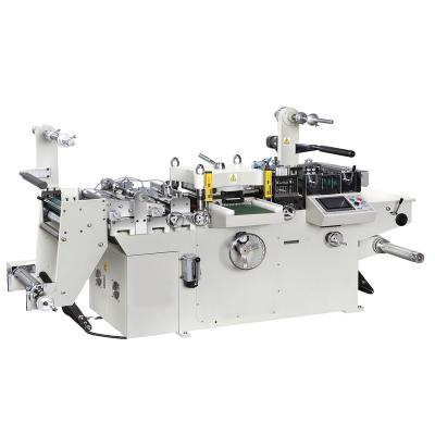 China Factory High Accuracy Stable Performance Automatic Roll To Roll Label Die Cutter Slitter Machine for sale