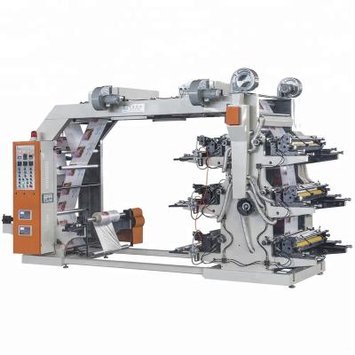 China Factory Plastic Bag Six Color Flexo Printing Machine (GW-RYS) for sale