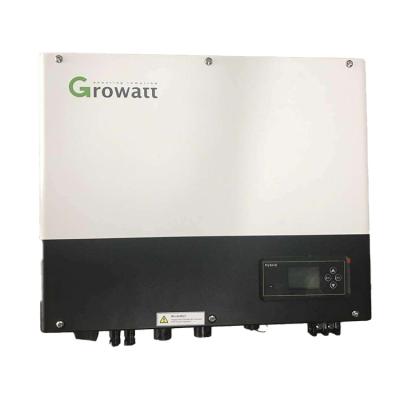 China Good Quality Hybrid Solar Power System Home Growatt Single Phase Grid Tie 5kw Solar Inverter for sale