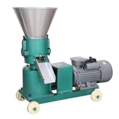 China Producing Animal Feed Pellet 500 Kg Per Hour Fish Feed Extrusion Flat Die Pellet Mill Making Pelletizer Processing Machine for sale