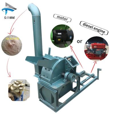 China Make Wood Sawdust Hot Sale Small Garden Wood Waste Shredder Machines Diesel Wood Chipper Shredder for sale