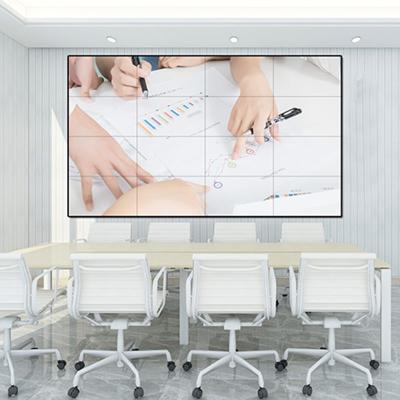 China Indoor 46 Inch 55 Inch Samsung Made Super Narrow Bezel 3x3 LCD Video Wall 3.5mm for sale