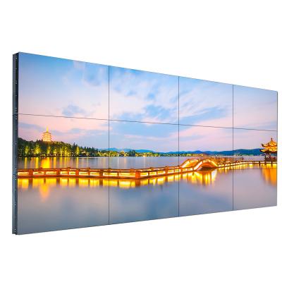 China Indoor Commercial Digital LCD Display Screen 3x3 Video Advertising Wall for sale