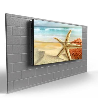 China 65 Inch 4K Indoor Cheap Display Wall Screen Video Solutions Split TFT CCTV LCD Monitor With Wall Mount Bracket for sale