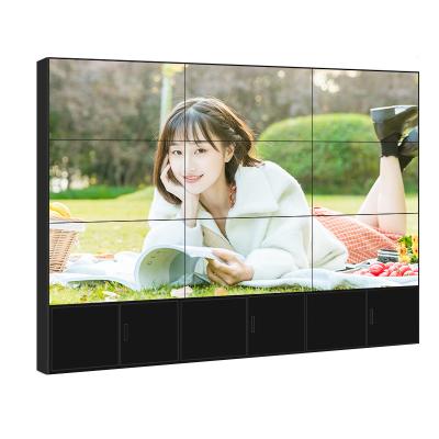 China 18mm Bezel18 Indoor Bezel18 Width 2x2 46 65 Inch 4x3 Slim 65ultra LCD Floor Standing Advertising Show 3d TV Panel Wall for sale