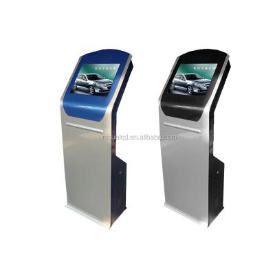 China Indoor 22 Inch Floor Stand Touch All In One PC Self Service Information Kiosk for sale