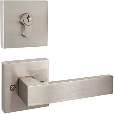 China Guaranteed Modern Quality Lever Door Handle Lock Wooden Door Accessories Heavy Duty Door Lock Set for sale