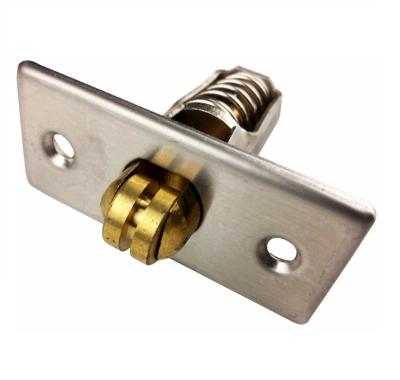 China Modern Brass Spring Architectural Roller Latch Adjustable Roller Hook Ball Hook for sale