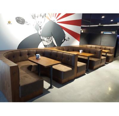 China Modern Custom Restaurant Booths Modern Black Commercial Restaurant Booth Seating Booth Factory Outlet for sale