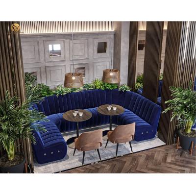 China Modern Custom Made Irregular Shaped Booths Commercial Seating Booth Commercial Restaurant Furniture Booth Seating for sale