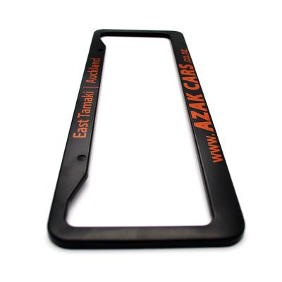 China Wholesale Fixed Plate License Plate Frame With Bolts Sublimation Car Plate Holder License Plate Frame for sale