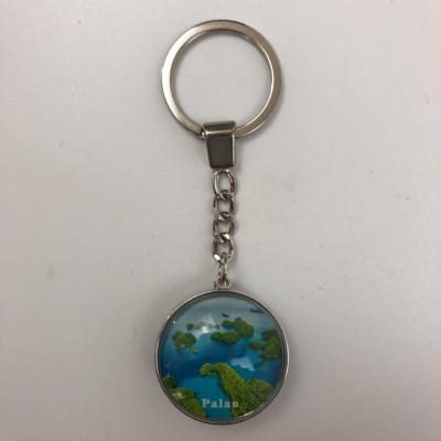 China Waterproof+Eco-friendly Cute New Products Accessories Sublimation Key Chain Initial Personalized Key Chain for sale