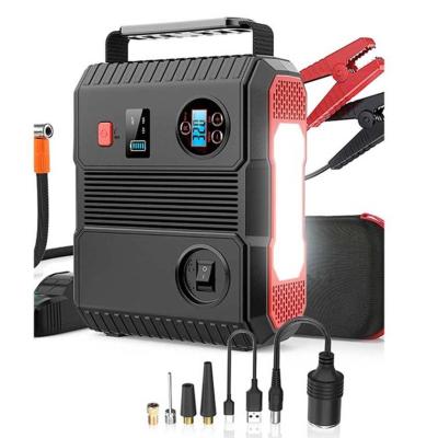 China battery jump starter 10000a car jump starter and air compressor power bank car jump starter for sale