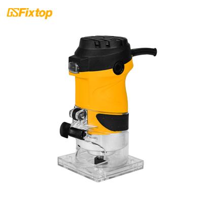 China Quality 600w 6.35mm Speed ​​30000r/min Electric Wood Router Factory Price Laminate Trimmer 52603 for sale