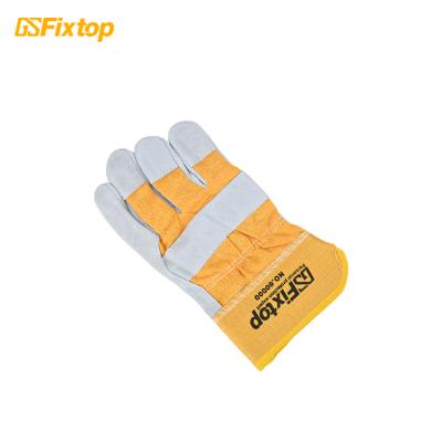 China Heated Construction Welding / Welding Gloves High Quality Heat Resistant Chemical Resistant Leather Welding Gloves for sale