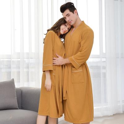 China Wholesale Solid Color QUICK DRY Long Sleeve Mens and Womens Premium Casual Flannel Couples Pajamas for sale