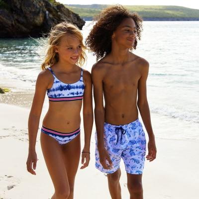 China Summer Fashion Boys Breathable Custom Swimwear Printed Swimwear Kids Little Boys Stretch Swimming Trunks Kids Boys Beach Wear for sale