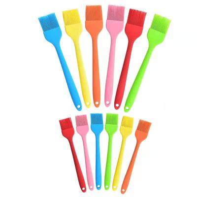 China Viable Silicone Brush Kitchen Frying Oil Baking Silicone Basting Brush Silicone Pastry Brush for sale