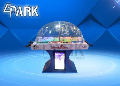 China Entertainment Amusement Game Machines / Family Version Football Table Coin Operated Arcade Soccer Game Machine for sale