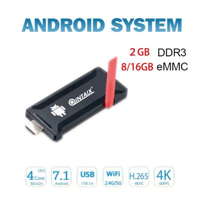 China QINTAIX RK33328 Quad Core Android7.1 mini pc for sale