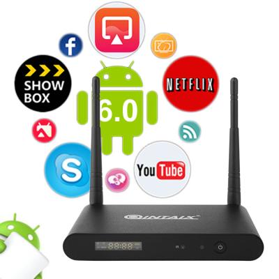 China Q912 Amlogic s912 Qintex 2.4G+5G Dual Band wifi Quad Core 2G/16G Android TV Box Media Player for sale