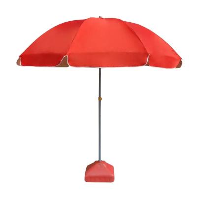 China Modern Custom Printed Waterproof Promotional Outdoor Beach Umbrella Folding Commercial Advertising Umbrella for sale