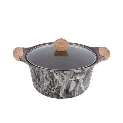 China Sustainable hot selling ceramic soup pot stainless steel cookware soup pot in SHENZHAN for sale