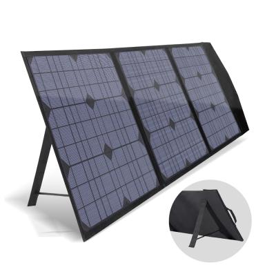 China Commercial/Boat/Car/Camping Portable Folding Solar Panel 18V 60W Charging Kit Home Use For Hiking for sale