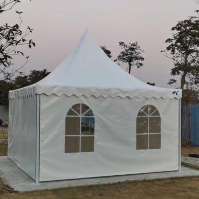 China American Windowed Design 6*6m Spring Cut Gazebo Canopy Trade Show Exhibition Wedding Tent for sale