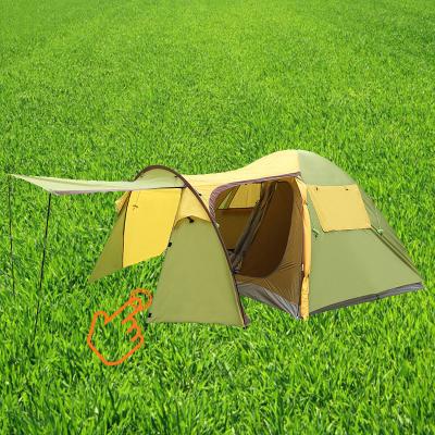 China Camouflage Game 2022 Big Family Stretch Camping Outdoor Party Resort Event Tent for sale