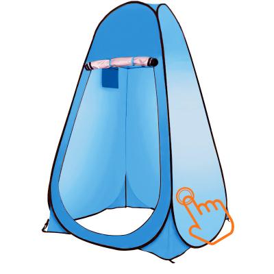 China Amazon Bestselling Portable Diagonal Tying Type Pop Up Beach Shower Tent Camping for sale