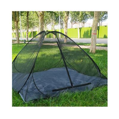 China High Quality Diagonal Tying Type Folding Plated Mesh Mosquitos Net Folded Portable Tent for sale