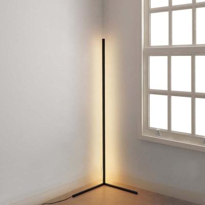 China Modern LED Light 20W RGB+WARM RC Lamp contral led standing floor lamps for living room home decoration for sale