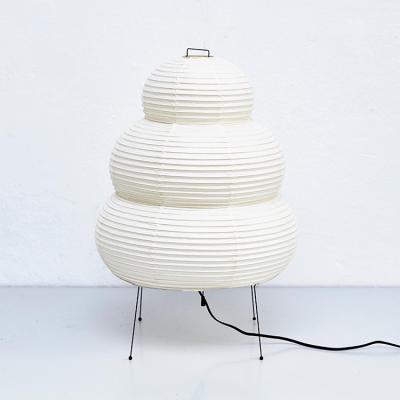 China Modern Creative Chuse Japanese Style Cross-Panel Rice Paper Table Lamp Led Bulb Home Decoration Lights for sale