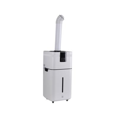 China 2021 New Hotel Industrial White Small Cool Mist Ultrasonic Natural Humidifier For Plants for sale