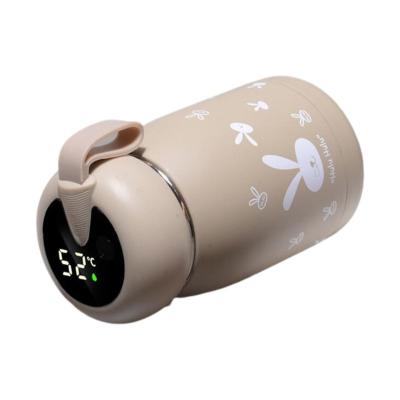 China Minimalist Led TemperatureWater Bottle Display Babies 330ml Insulated Smart Flask Stainless Steel Thermos for sale