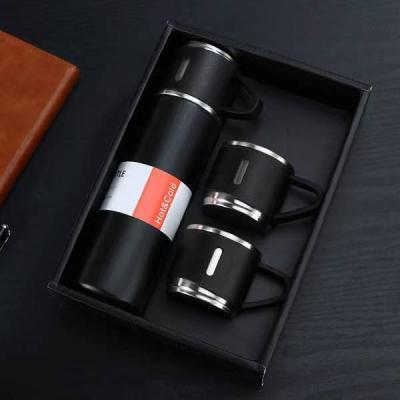 China Viable The New Stainless Steel Suit Portable Thermos Cup Water Cup Business Annual Meeting Gift Portable Mug for sale