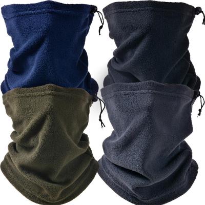 China Factory Wholesale Fashion Fleece Soft Warm Neck Cuff Winter Bandana Warmer Face Mask For Cold Weather Outdoor Cycling Sports for sale