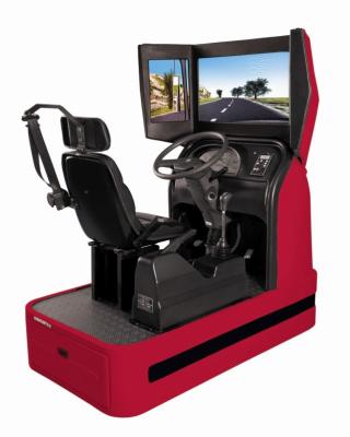 China Interactive truck training simulator , city driving simulators for sale