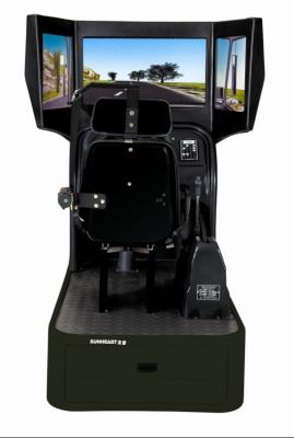 China Truck Training Simulator , 120 degree virtual Learning Driving Simulator for sale