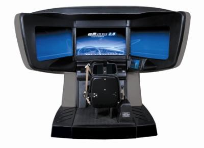 China Interactive educational driving simulator , virtual driving simulator for sale