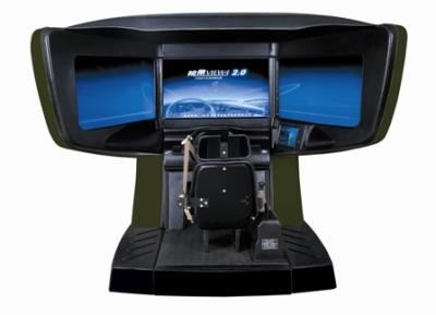 China Computer interactive driving simulator , electronic police driving simulator for sale