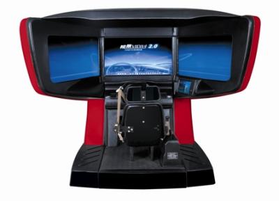 China Truck interactive driving simulator , 3D Car Driving Simulators for sale