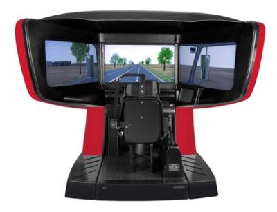 China Simulador electrónico virtual del entrenamiento, conducción del simulador del coche 3d en venta