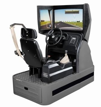 China Vehicle driving simulator equipment , Interactive driving training simulator for sale